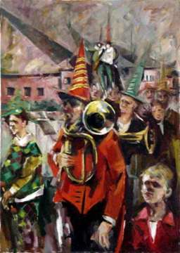 Medieval Festival from Sighisoara - 40x50 cm -EURO 750